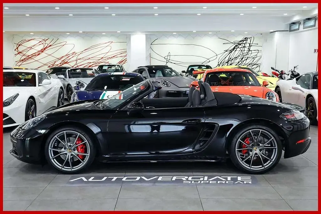 Usata Porsche 718 Boxster 349 CV (256 kW) 2017 Nero Cabrio