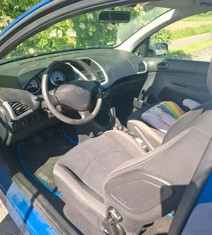 Gebraucht Peugeot 206+ 60 PS (44 kW) 2009 Blau Kleinwagen