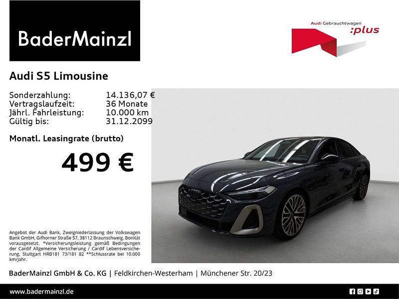 Grau Gebraucht 2024 Audi S5 Sport Limousine | 71.930 € (Fairer Preis) - Bild 1/3