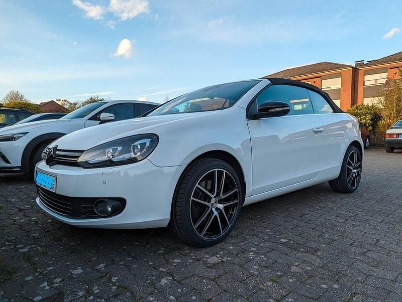 Weiß Gebraucht 2011 VW Golf Cabriolet Cabrio | 9.980 € (Fairer Preis) - Bild 1/1