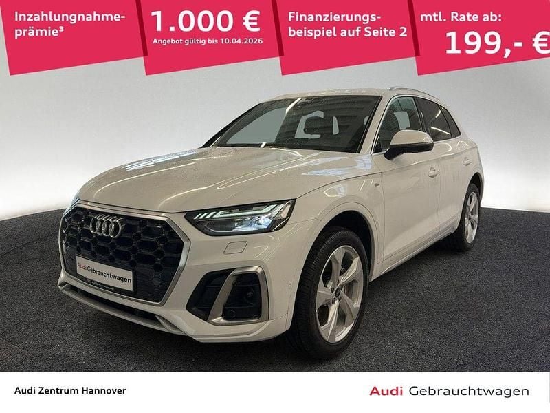 Gebraucht Audi Q5 Ambiente 204 PS (150 kW) 2024 Gletscherweiß metallic SUV