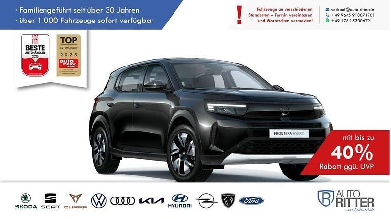 Neu Opel Frontera 110 PS (80 kW) 2025 Karbon schwarz (metallic) SUV