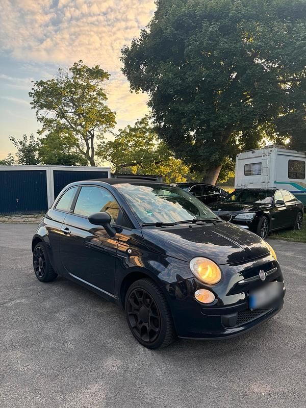 Schwarz Gebraucht 2010 Fiat 500 Cabrio | 4.500 € (Guter Preis) - Bild 1/4