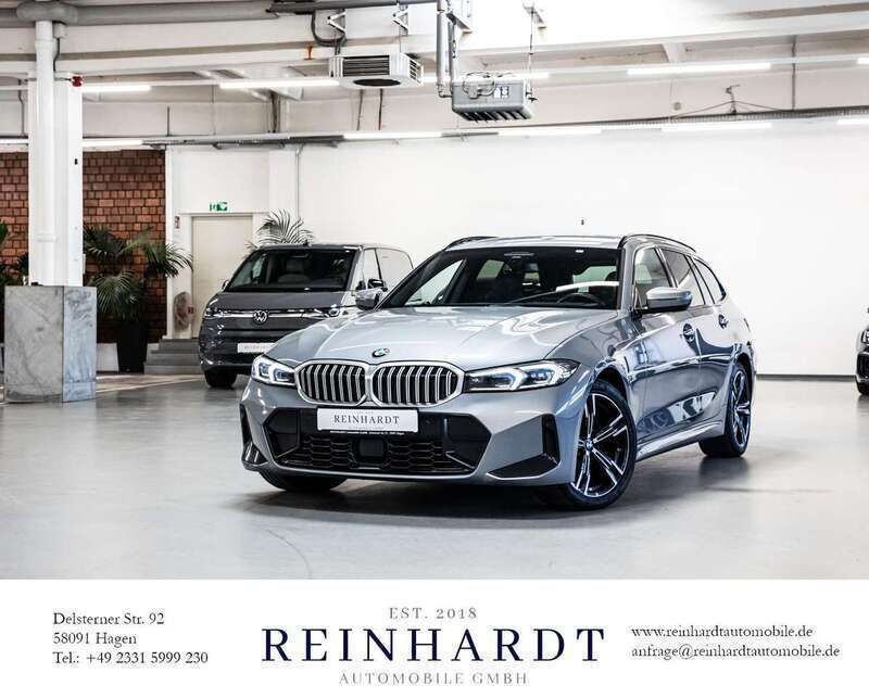 Skyscraper grau metallic Gebraucht 2023 BMW 320 M Sport Kombi | 38.300 € - Bild 1/3