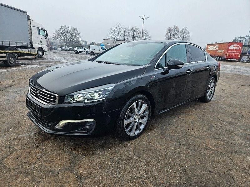 Schwarz Gebraucht 2018 Peugeot 508 GT-line Limousine | 9.999 € (Superpreis) - Bild 1/4