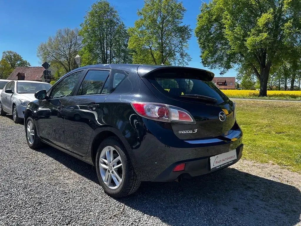 Gebraucht Mazda 3 High 105 PS (77 kW) 2010 Schwarz Limousine