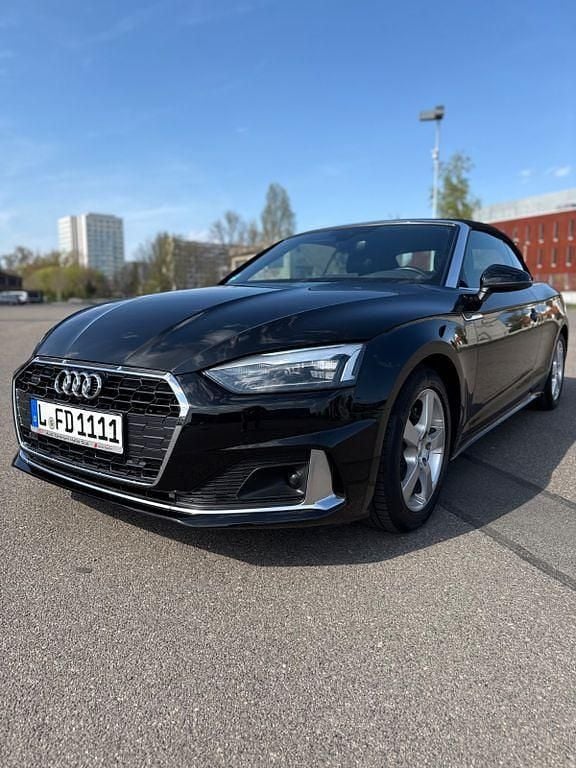 Używany Audi A5 Cabriolet Advanced 204 KM (150 kW) 2021 Czarny Kabriolet