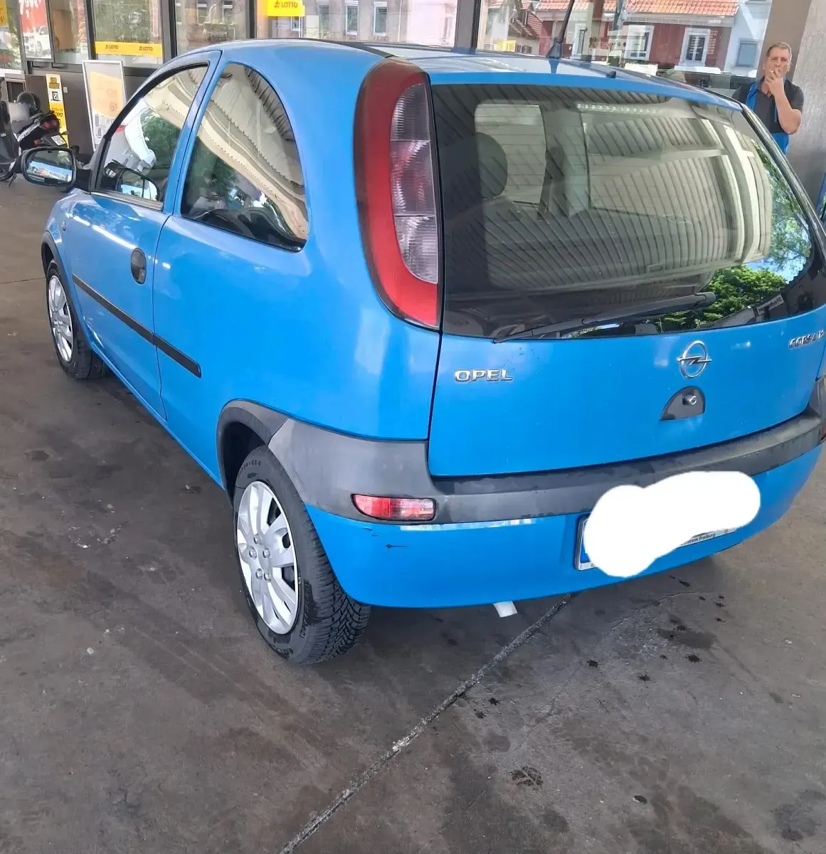Gebraucht Opel Corsa 75 PS (55 kW) 2001 Blau Kleinwagen