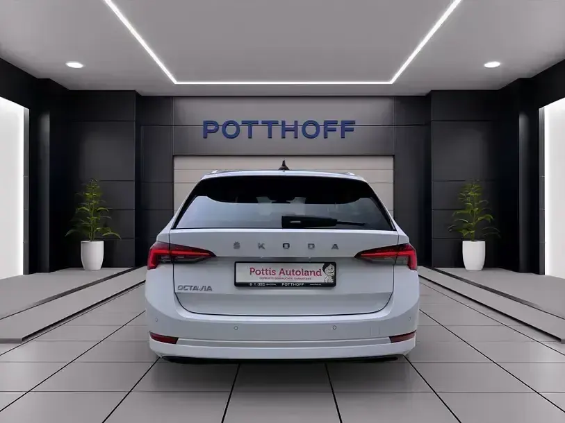 Gebraucht Skoda Octavia Style 116 PS (85 kW) 2023 Weiss Kombi