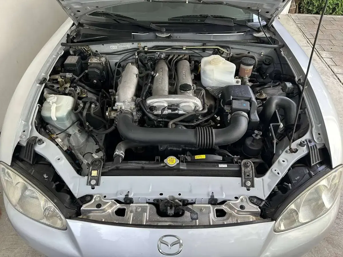 Gebraucht Mazda MX5 110 PS (80 kW) 2002 Silber Cabrio