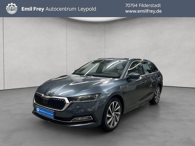 Quartz grey metallic Gebraucht 2021 Skoda Octavia Style Kombi | 25.890 € (Fairer Preis) - Bild 1/4
