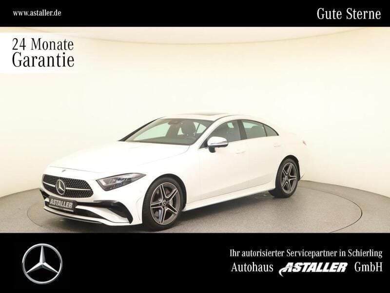 Unilack polarweiß Gebraucht 2023 Mercedes CLS350 AMG line Limousine | 52.900 € (Fairer Preis) - Bild 1/4