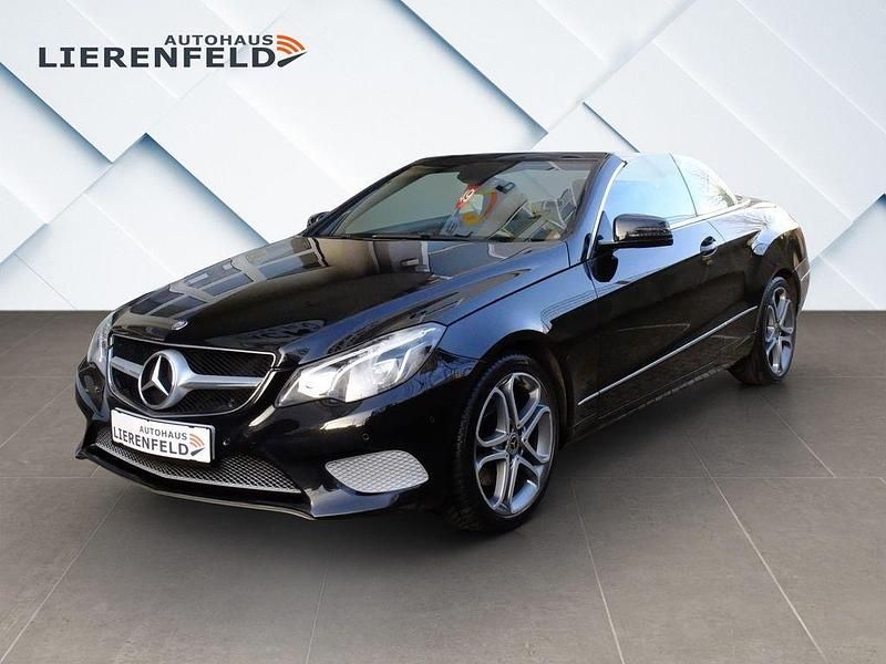 Gebraucht Mercedes E220 170 PS (125 kW) 2014 Obsidianschwarz  lack Cabrio