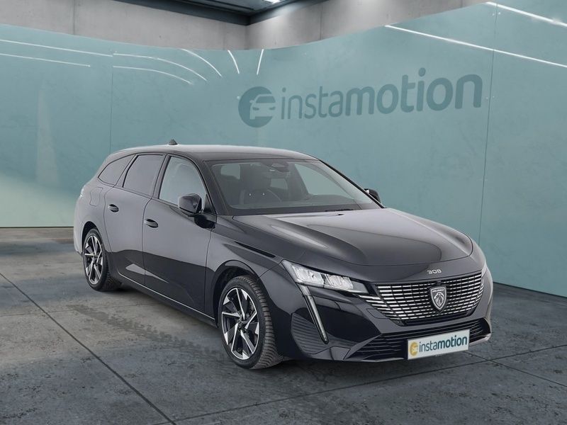Schwarz Gebraucht 2022 Peugeot 308 Allure Van / Kleinbus | 23.790 € (Teuer) - Bild 1/4