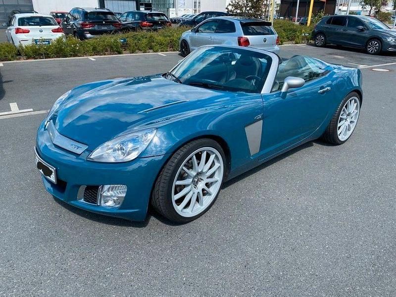 Blau Gebraucht 2008 Opel GT Cabrio | 19.900 € (Teuer) - Bild 1/4