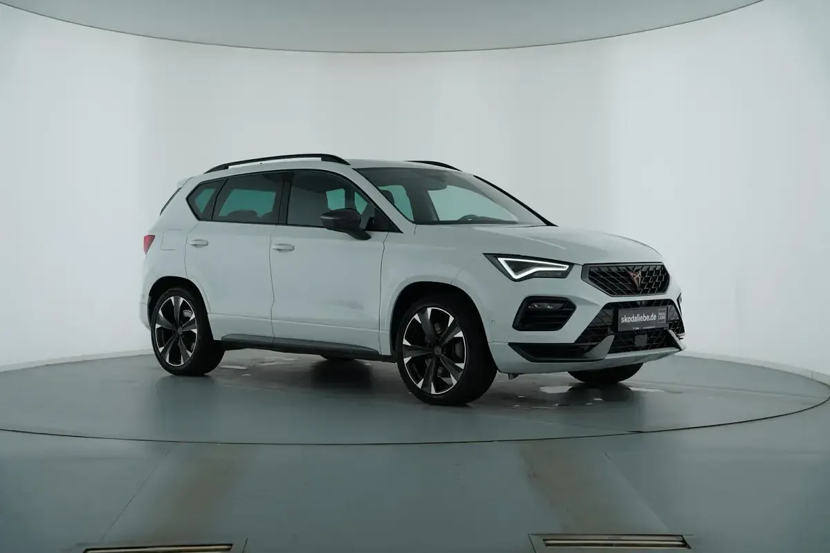 Gebraucht Cupra Ateca Basis 300 PS (220 kW) 2022 "nevada" weiss SUV
