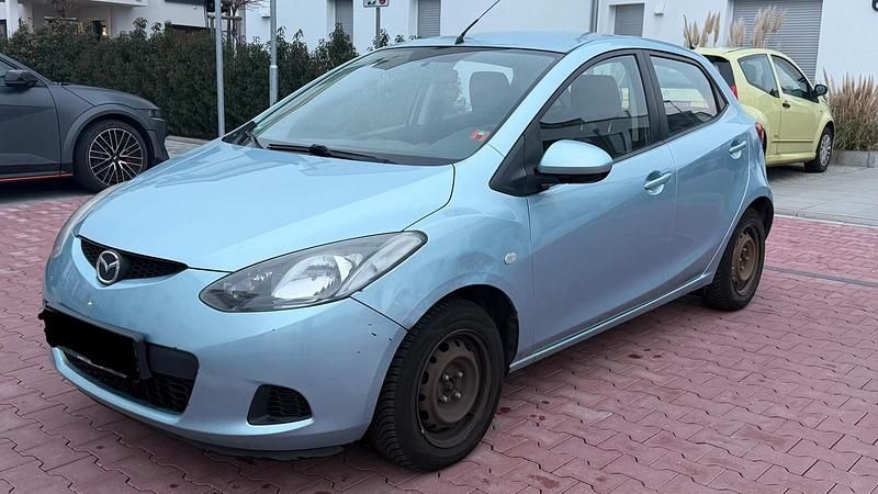 Gebraucht Mazda 2 86 PS (63 kW) 2008 Blau Kleinwagen