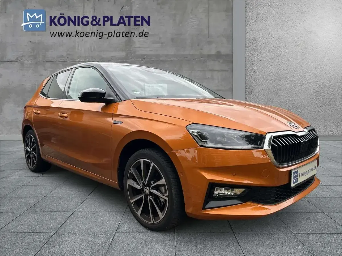 Gebraucht Skoda Fabia First Edition 110 PS (80 kW) 2021 Phoenixorange Kleinwagen