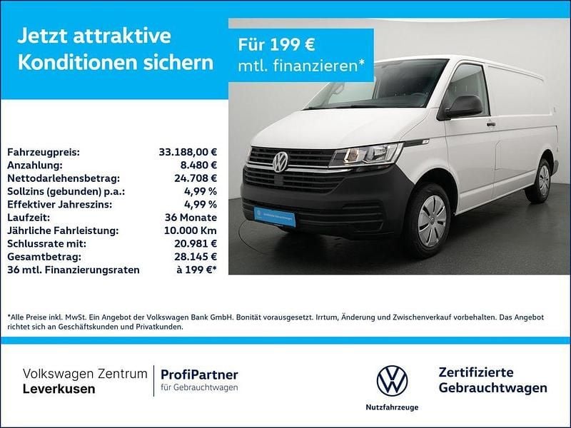 Weiß Gebraucht 2024 VW T6.1 Van | 33.188 € (Superpreis) - Bild 1/4