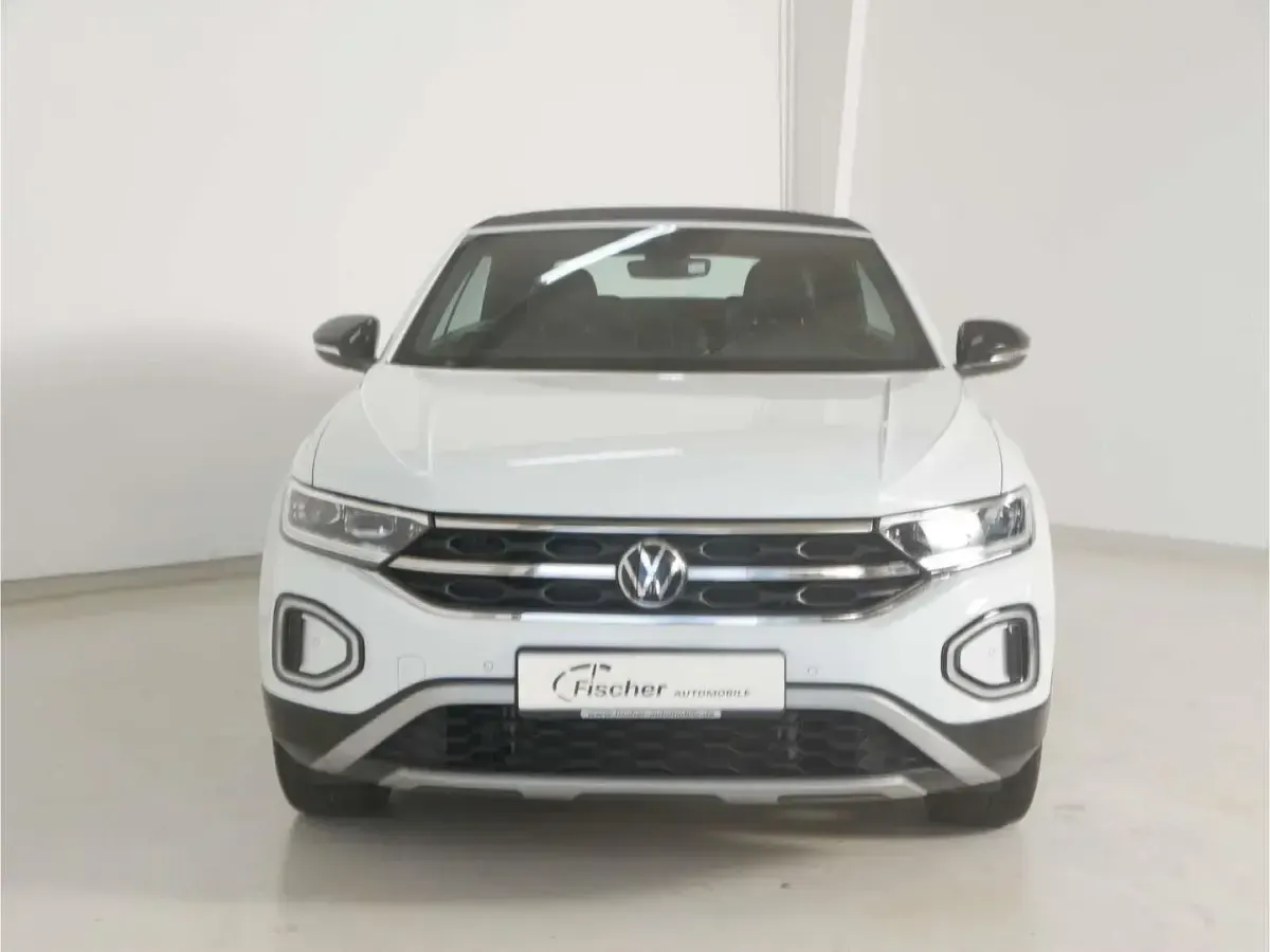 Gebraucht VW T-Roc Cabriolet Goal 116 PS (85 kW) 2025 Weiss Cabrio