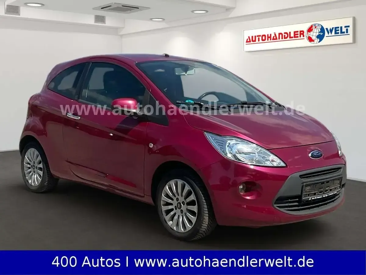 Gebraucht Ford Ka Titanium 69 PS (50 kW) 2011 Rot Kleinwagen