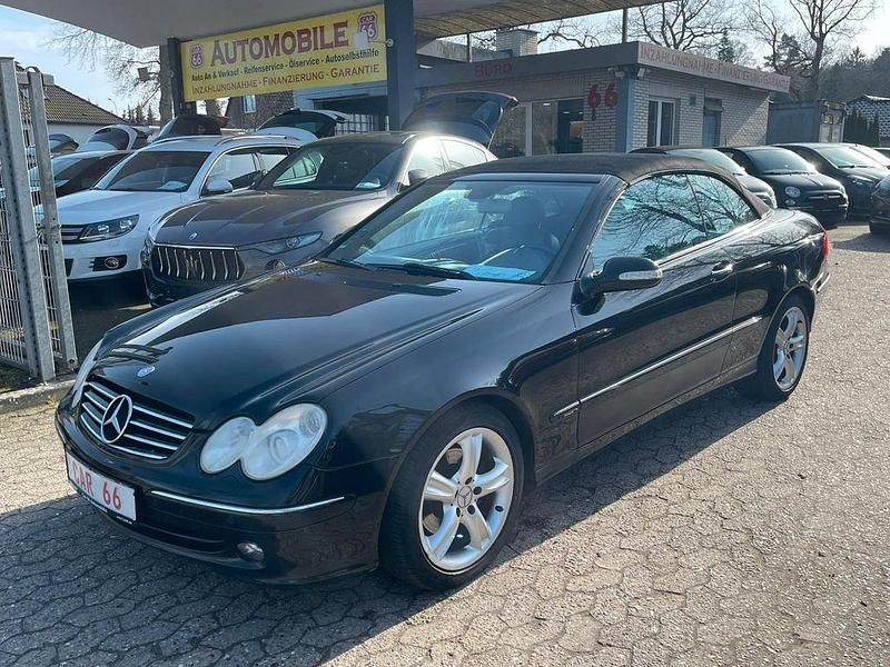 Gebraucht Mercedes CLK200 163 PS (119 kW) 2004 Schwarz Cabrio