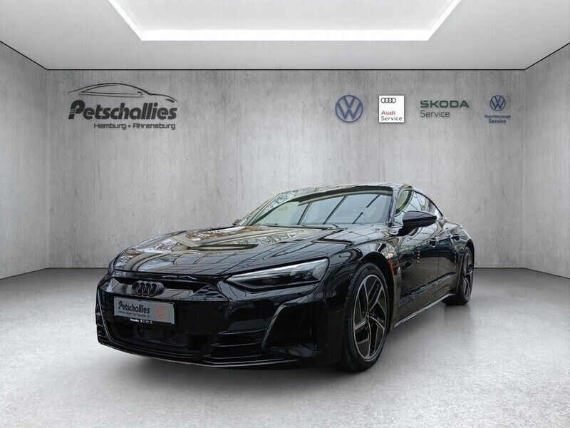Schwarz Gebraucht 2021 Audi e-tron GT quattro Sport Limousine | 52.850 € (Guter Preis) - Bild 1/4