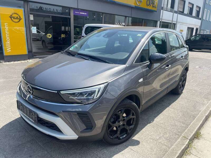 Moonstone grey (metallic) Gebraucht 2021 Opel Crossland X Elegance SUV | 15.950 € (Fairer Preis) - Bild 1/4