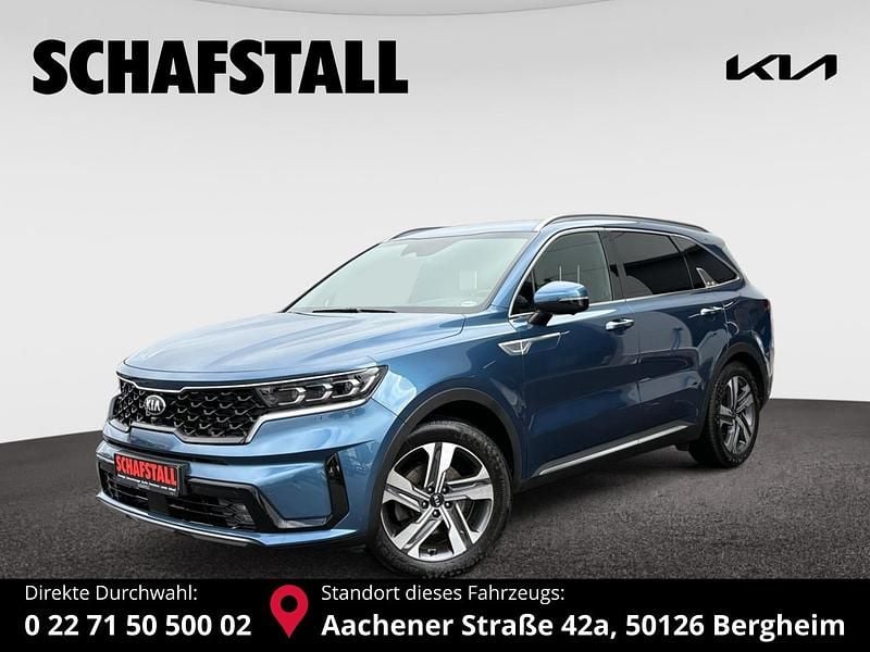 Gebraucht Kia Sorento Platinum 265 PS (194 kW) 2021 Blau ((m4b) mineralblau met.) SUV