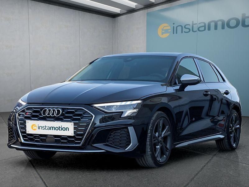 Schwarz Gebraucht 2023 Audi S3 Limousine | 42.399 € (Fairer Preis) - Bild 1/4