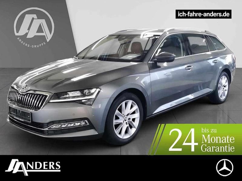 Grau graphitegrau Gebraucht 2022 Skoda Superb Style Kombi | 26.750 € (Guter Preis) - Bild 1/3