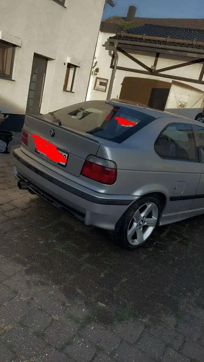 Gebraucht BMW 316 100 PS (73 kW) 1998 Silber Coupé