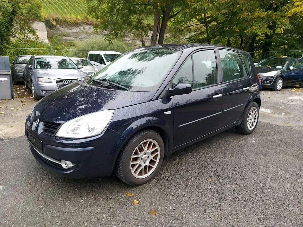 Gebraucht Renault Scénic II Exception 131 PS (96 kW) 2007 Blau Van / Kleinbus