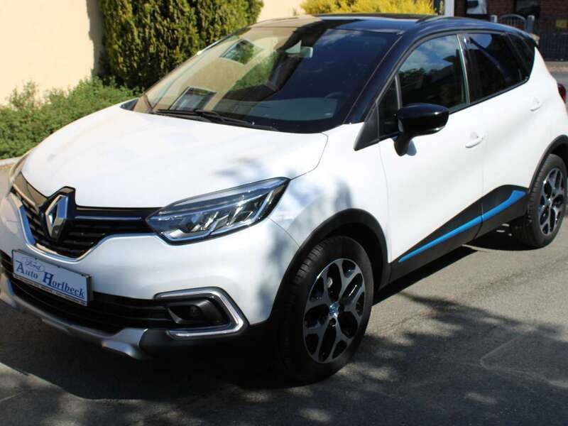 Weiss Gebraucht 2018 Renault Captur Intens SUV | 13.990 € (Fairer Preis) - Bild 1/4