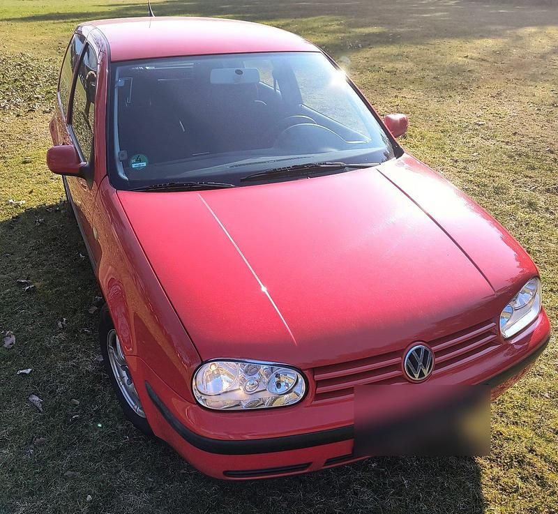 Gebraucht VW Golf IV 75 PS (55 kW) 1999 Rot Kleinwagen