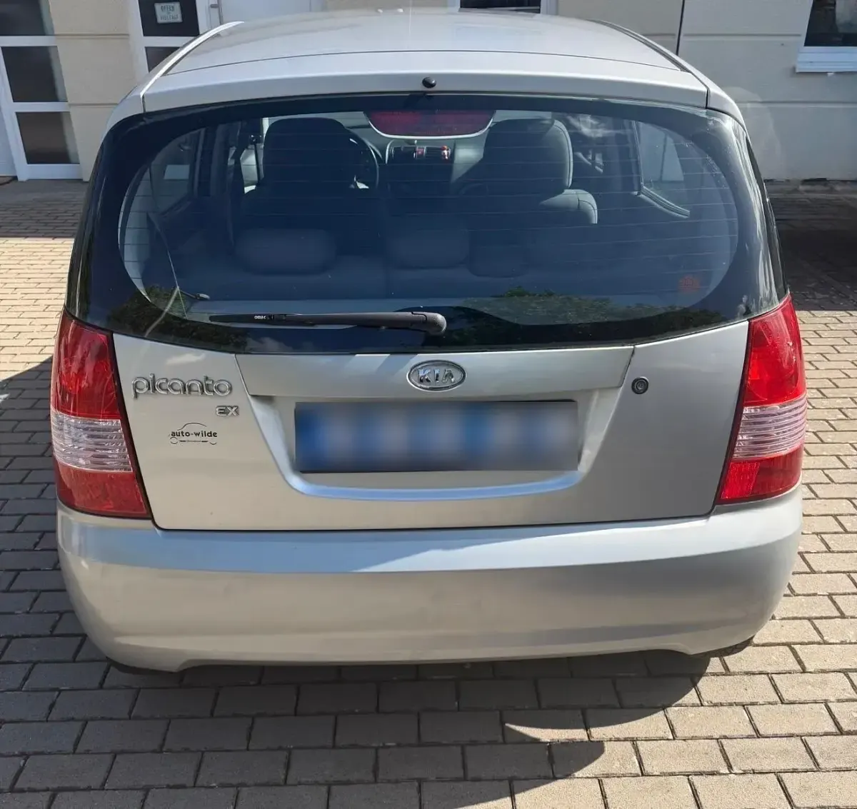 Używany Kia Picanto 60 KM (44 kW) 2004 Szary Hatchback