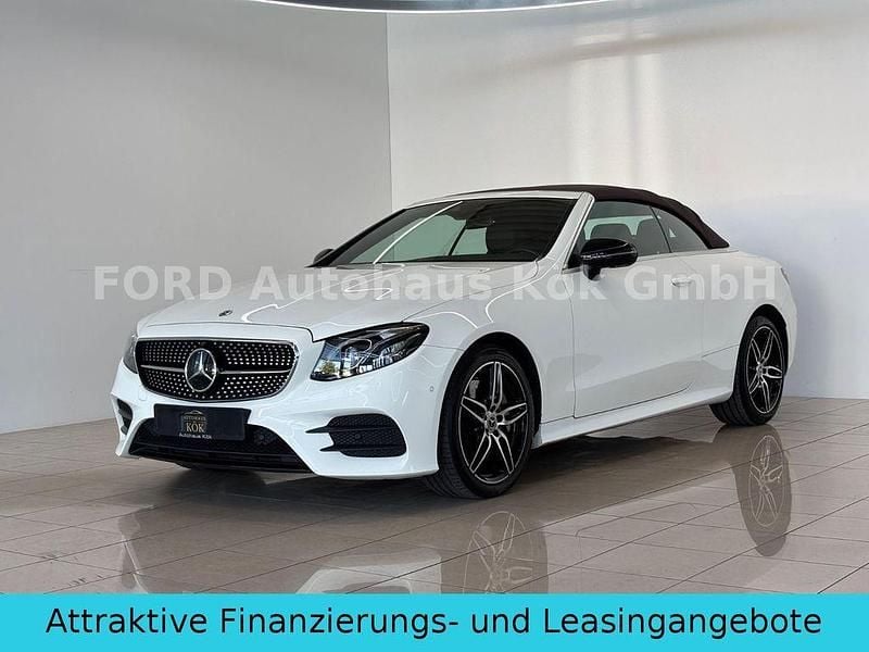 Weiß Gebraucht 2019 Mercedes E450 AMG line Cabrio | 41.990 € (Guter Preis) - Bild 1/4