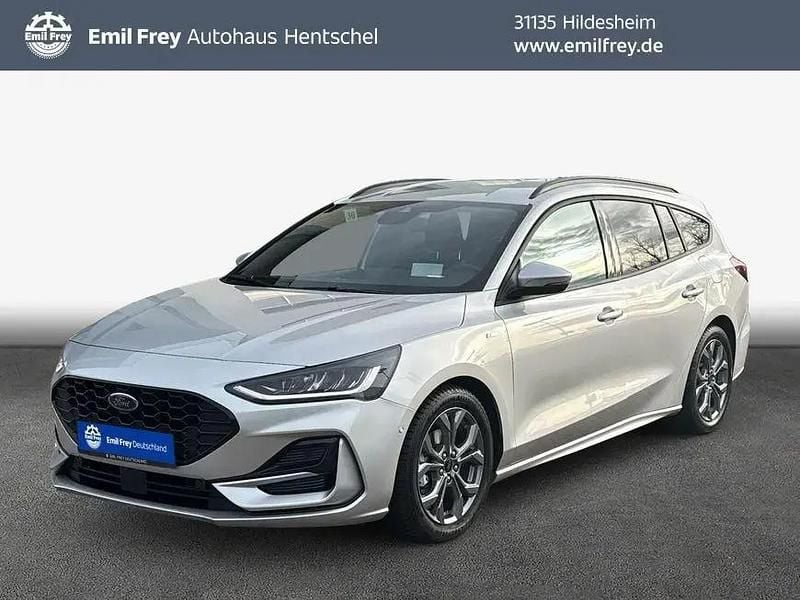 Silber Gebraucht 2024 Ford Focus ST-Line X Kombi | 23.503 € (Guter Preis) - Bild 1/4