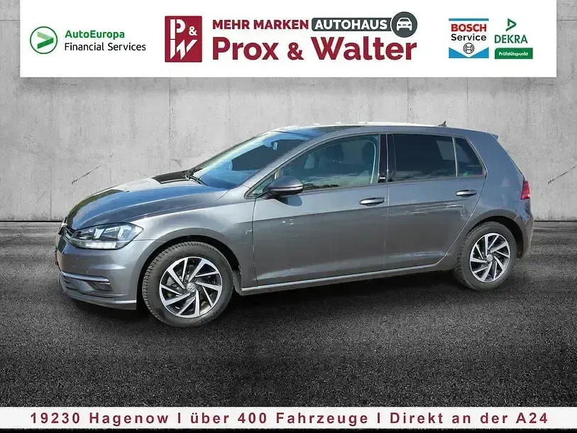 Gebraucht VW Golf VII Sound 150 PS (110 kW) 2018 Indiumgrau metallic Limousine