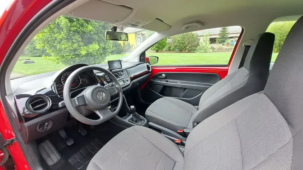 Gebraucht VW up! move up! 60 PS (44 kW) 2012 Rot Kleinwagen