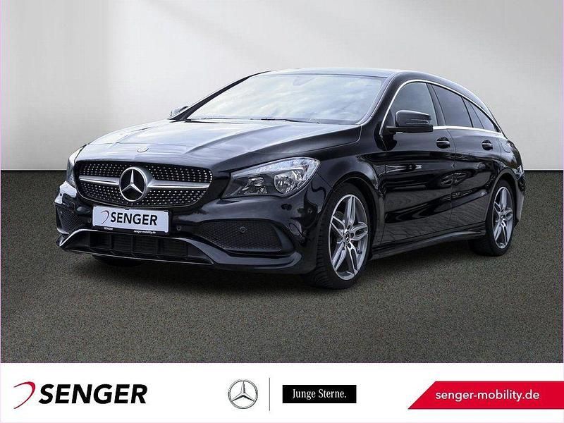Unilack nachtschwarz Gebraucht 2017 Mercedes CLA180 Shooting Brake AMG Kombi | 15.500 € (Guter Preis) - Bild 1/3