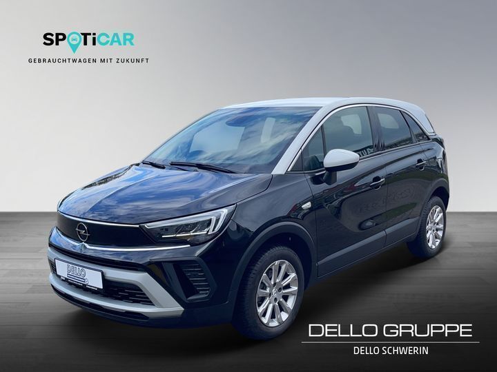 Schwarz Gebraucht 2022 Opel Crossland Elegance SUV | 21.990 € (Teuer) - Bild 1/4