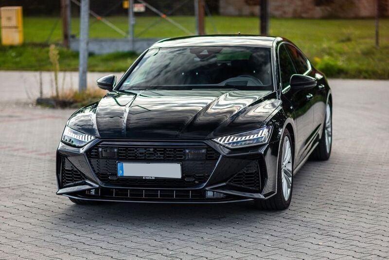 Schwarz Gebraucht 2021 Audi A7 Sportback Basis Kleinwagen | 42.900 € (Guter Preis) - Bild 1/4