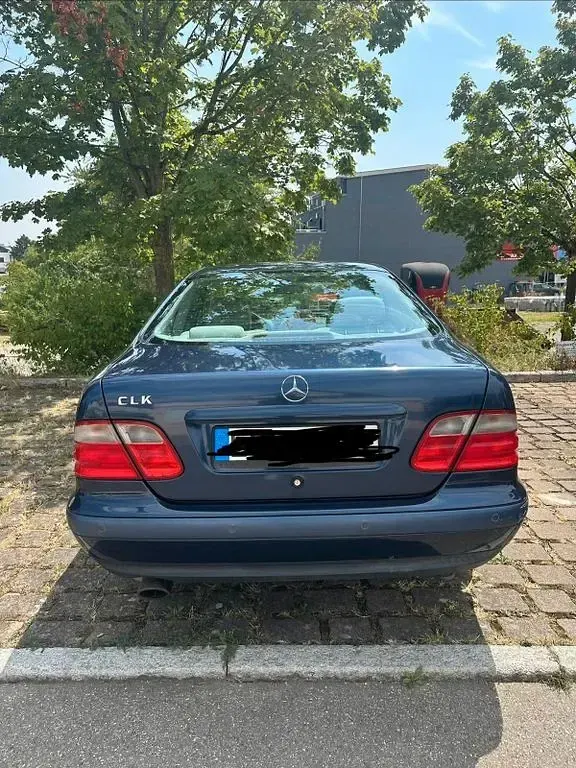Gebraucht Mercedes CLK200 Elegance 136 PS (100 kW) 1998 Blau Coupé