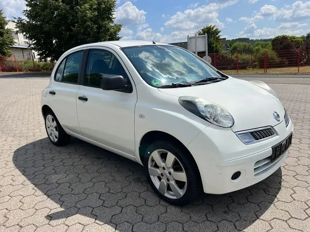 Gebraucht Nissan Micra Visia 65 PS (47 kW) 2010 Weiß Kleinwagen