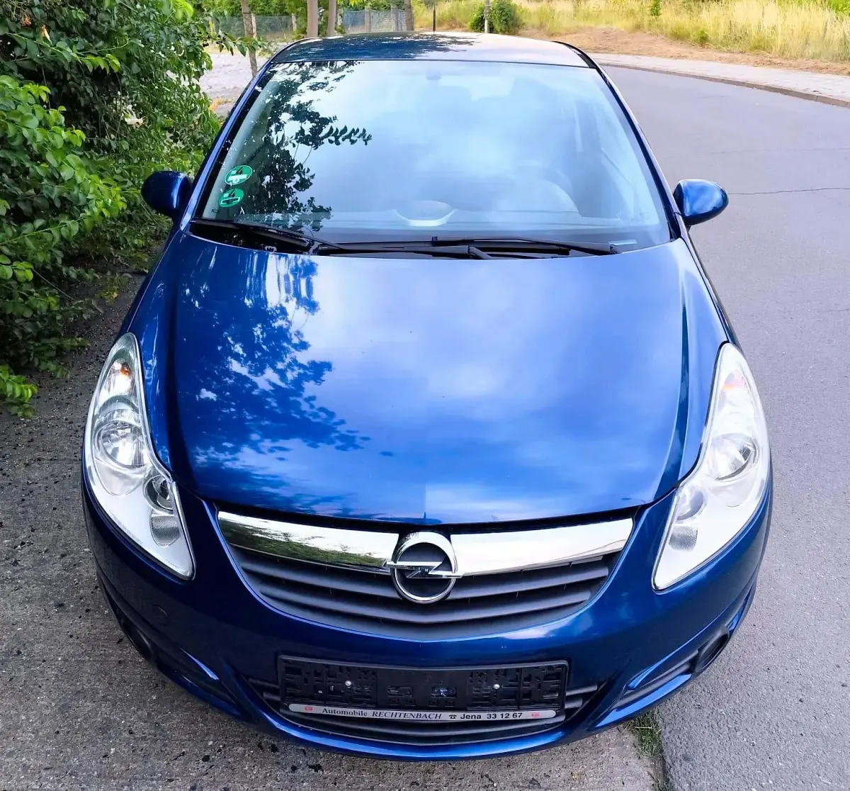 Gebraucht Opel Corsa 80 PS (58 kW) 2007 Blau Kleinwagen