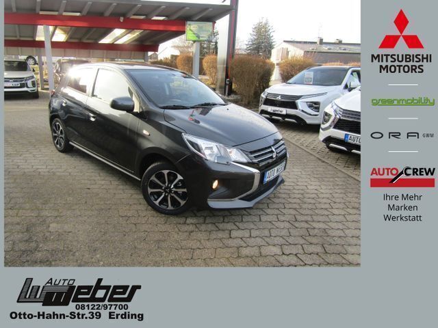 Grau Gebraucht 2024 Mitsubishi Space Star Select+ Limousine | 16.990 € (Teuer) - Bild 1/4