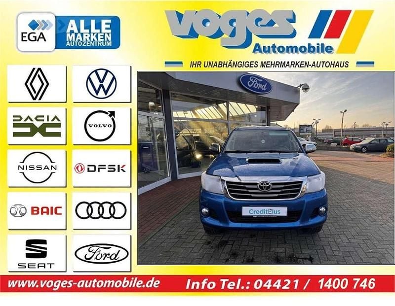 Gebraucht Toyota HiLux Executive 171 PS (125 kW) 2014 Ultramarinblau metallic Abholung