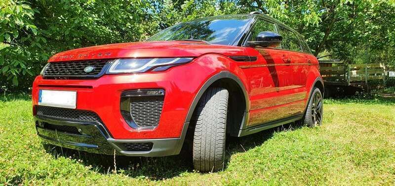 Rot Gebraucht 2016 Land Rover Range Rover evoque HSE Dynamic SUV | 22.000 € (Fairer Preis) - Bild 1/4
