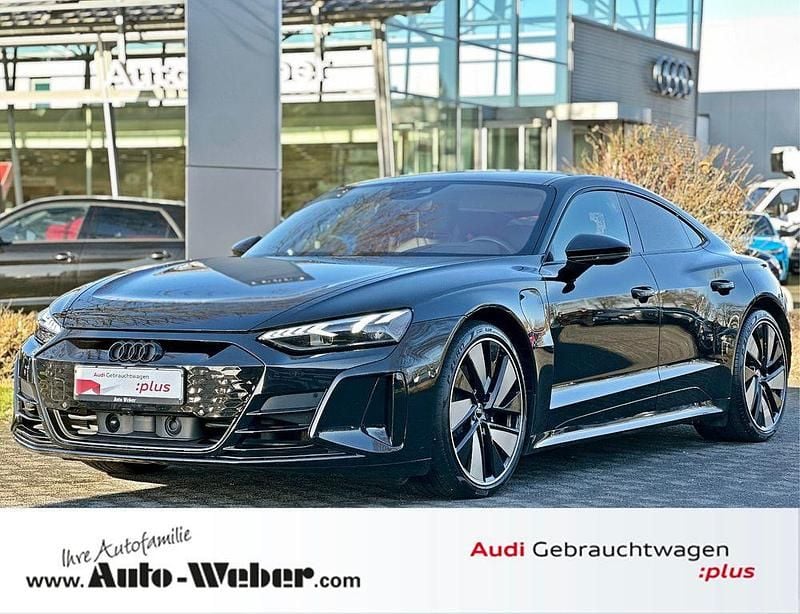 Schwarz Gebraucht 2021 Audi e-tron GT quattro Ambiente Limousine | 46.970 € (Fairer Preis) - Bild 1/4